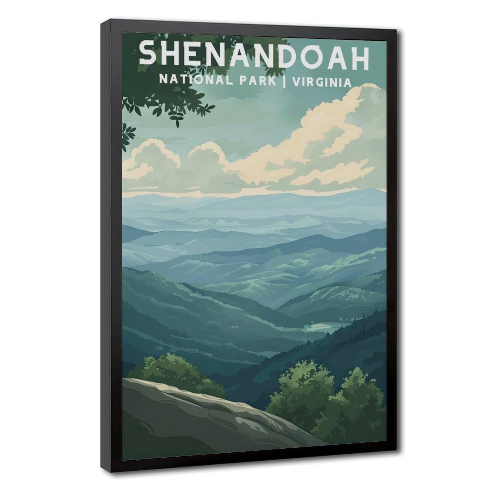 Bareronor Shenandoah Canvas Poster for Dorm Room Decor Gift