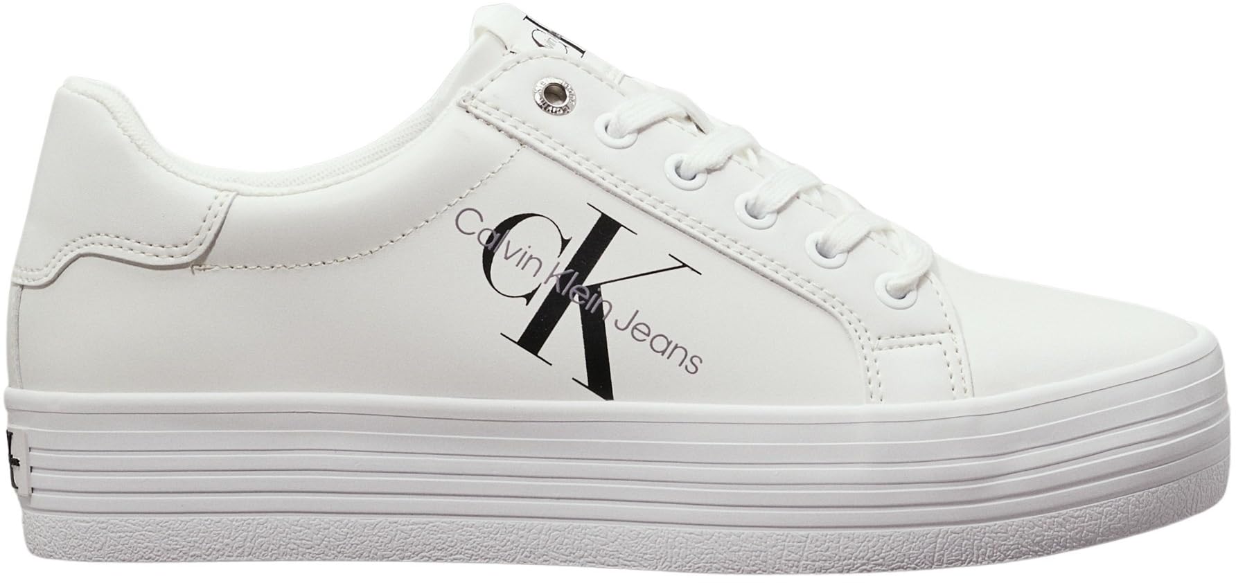 Calvin Klein Zapatillas Sneaker vulcanizadas Mujer Vulc Flatform Laceup Low LTH con Plataforma