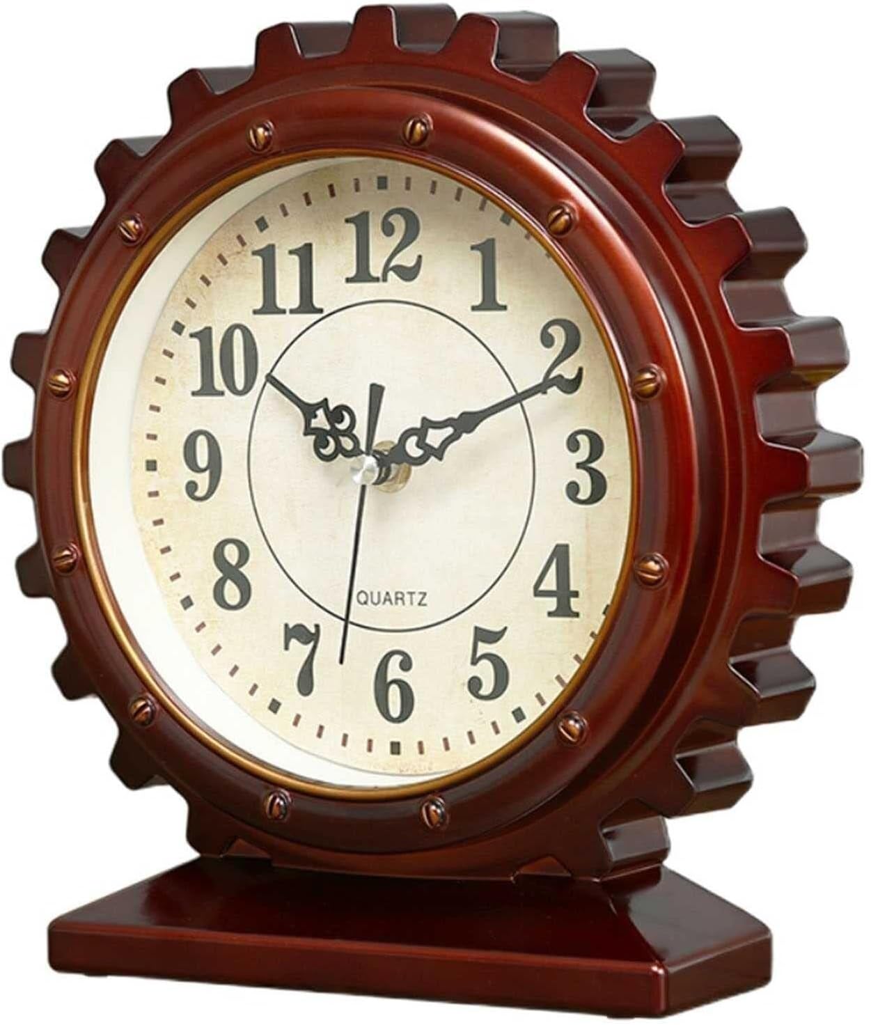 Mantle Clocks, NonTicking Mantel Clock Tabletop Clock for