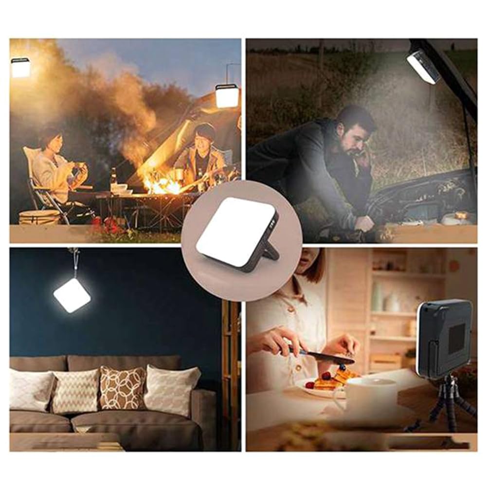 Bamberg Lanterna da A LED Ricaricabile 1000LM, 13500mAh Lampada da Impermeabile Portatile per Interruzioni di Corrente, Emergenza, Escursionismo