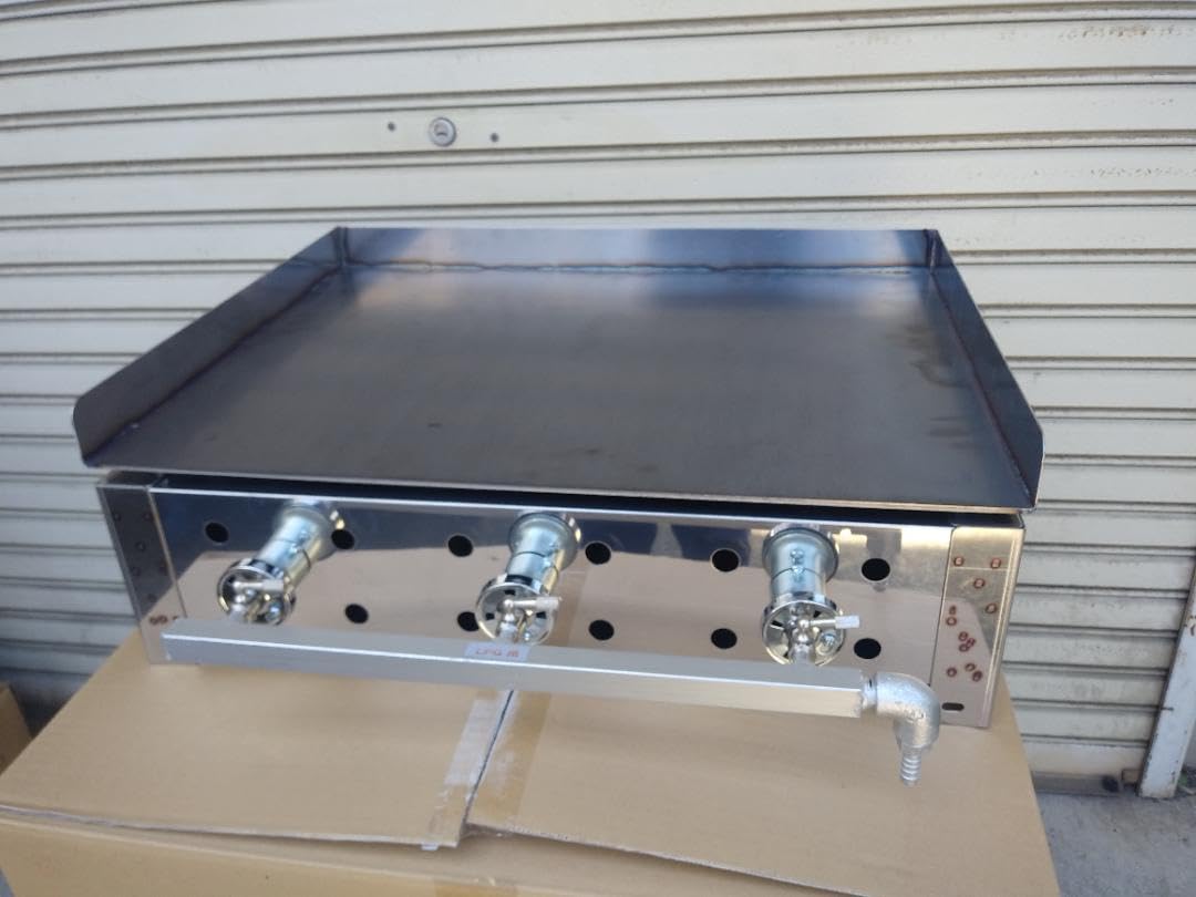 業務用　極厚６ミリ　鉄板焼き　３辺フチ付　学園文化祭り　グリドル　ＢＢＱ　LPG Amazon.co.jp: 業務用 極厚6ミリ 鉄板焼き 3辺フチ付 学園文化