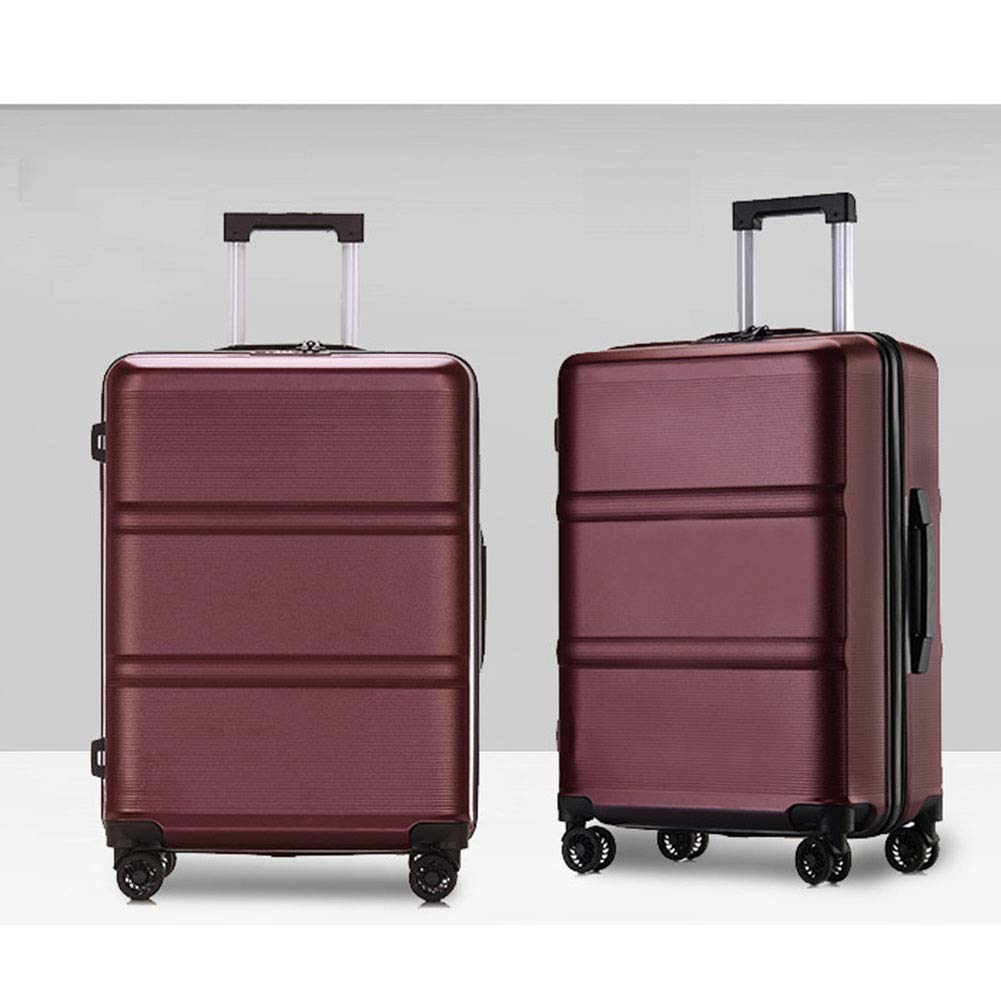 Valigie Striped Girevoli,Valigia da Viaggio Trolley Rigide Leggere,Chiusura di Sicurezza TSA, 54cm,65cm