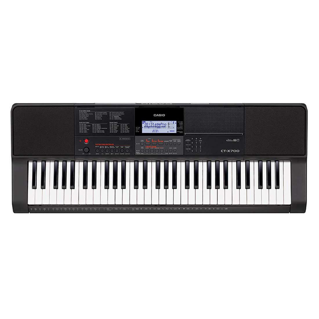 (Refurbished) Casio CTX700 61-Key Touch Sensitive Portable Keyboard with Power Supply (B07MDXD4MN) Amazon Price History, Amazon Price Tracker