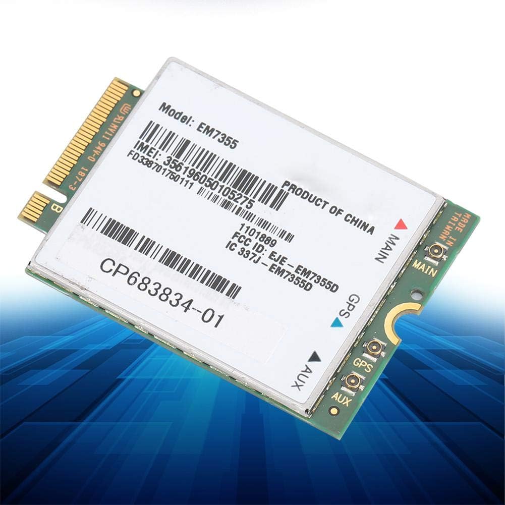 Ethernet Network Card, for AirPrime EM7355 100Mbps Notebook Built-in 4G LTE Module for/Verizon/Sprint