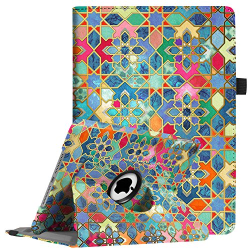 Fintie Case for iPad 9.7 inch 2018 2017 / iPad Air - 360 Degree Rotating Stand Protective Cover with Auto Sleep Wake for iPad 9.7