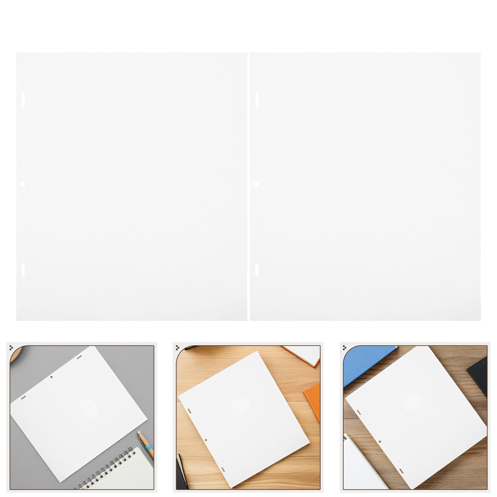 WRITWAA Carta da Lucido 32X27 CM con Fori per Animazione 200 Fogli Professionali per Disegno Schizzi e Calligrafia per Artisti Studenti e Progetti Creativi