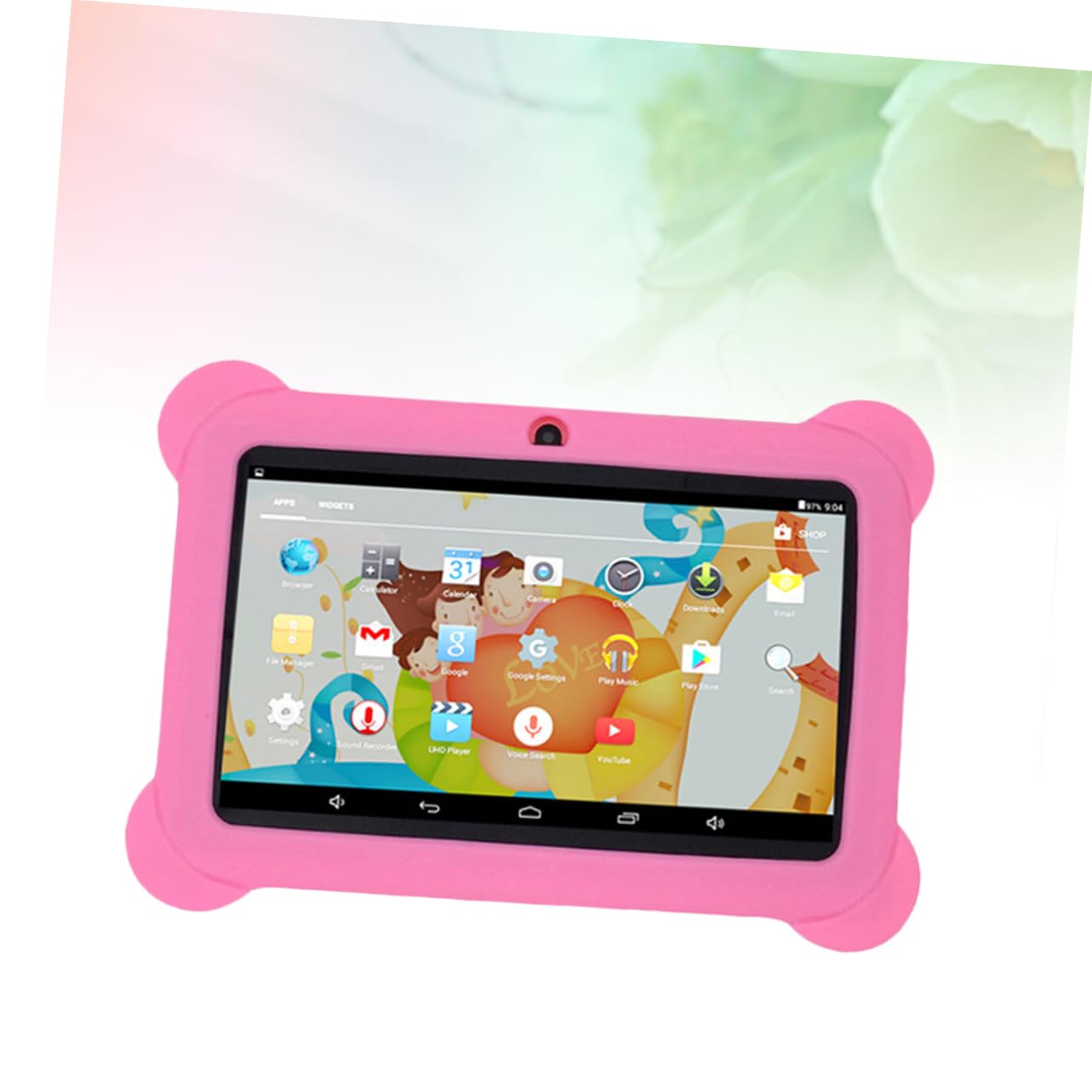 Mikikit Tablet Educativo per Bambini 7 Pollici 512m 8gb Rosa