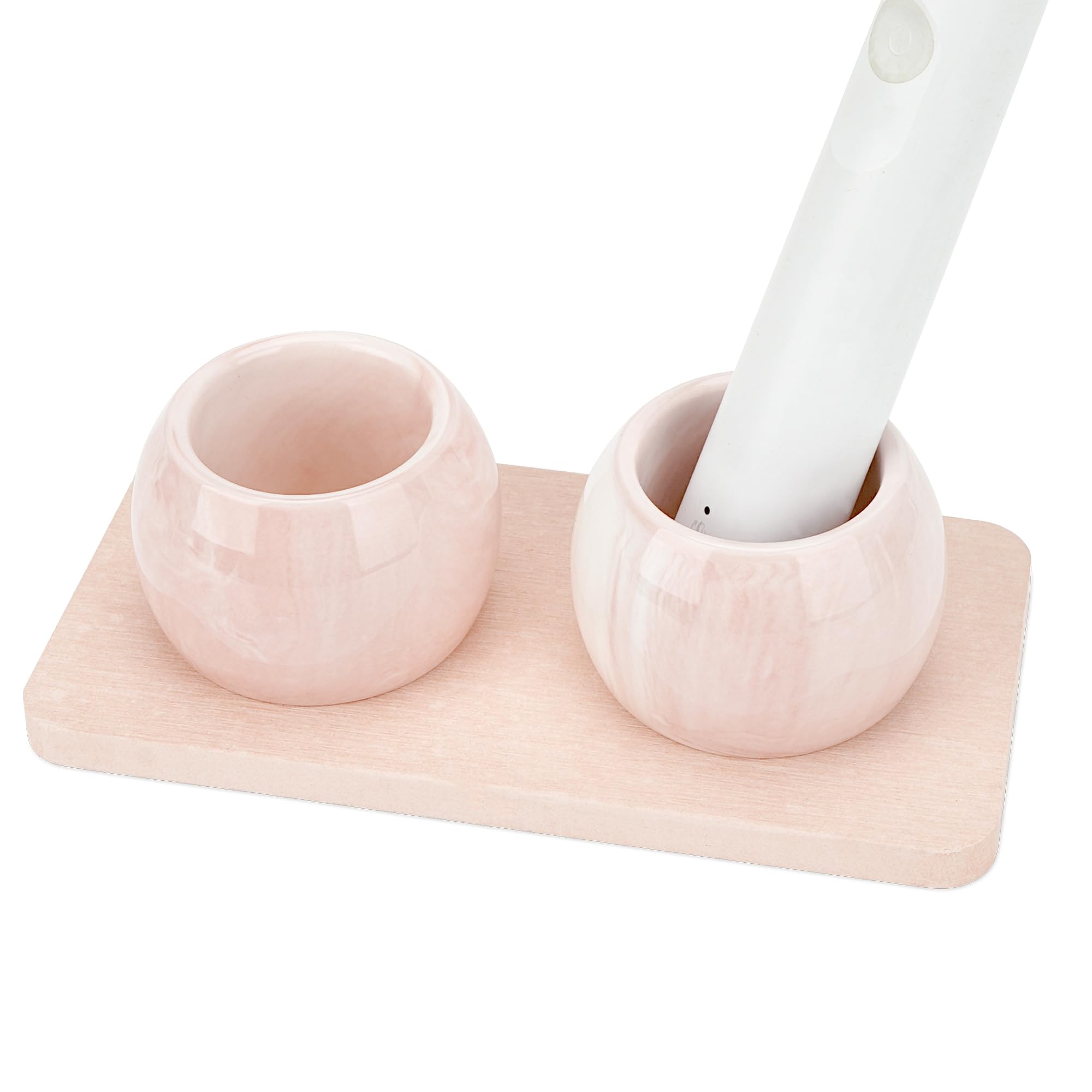 Support de brosse à dents électrique et rasoir pour un comptoir sec