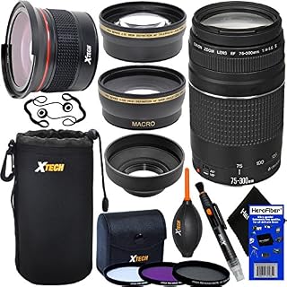 Canon EF 75-300mm f/4-5.6 III Telephoto Zoom Lens for SLR Cameras (International Version)