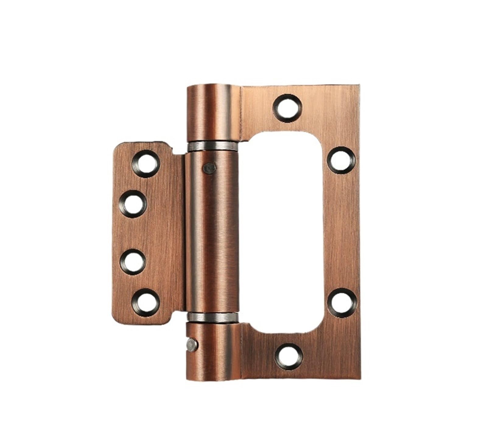 Kdhcvkz Red Bronze 1Pcs Invisible Door Hinge Spring Hinge(,5Inch)
