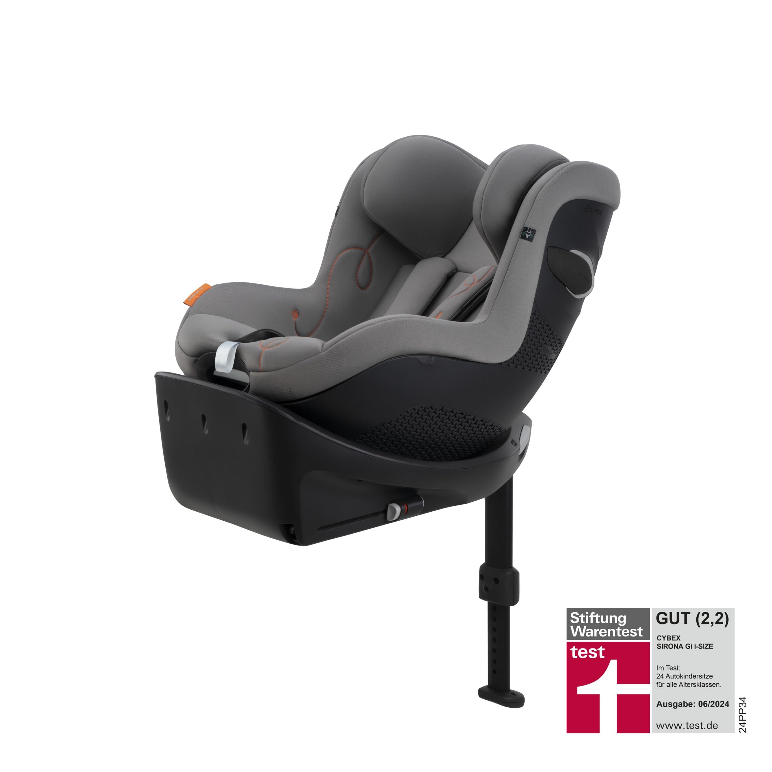 CYBEX Gold Kinder-Autositz Sirona Gi i-Size Comfort inkl. Base, Ab ca. 3 Monaten bis 4 Jahre (Ab Geburt mit Neugeboreneneinlage), Max. 20 kg, 61