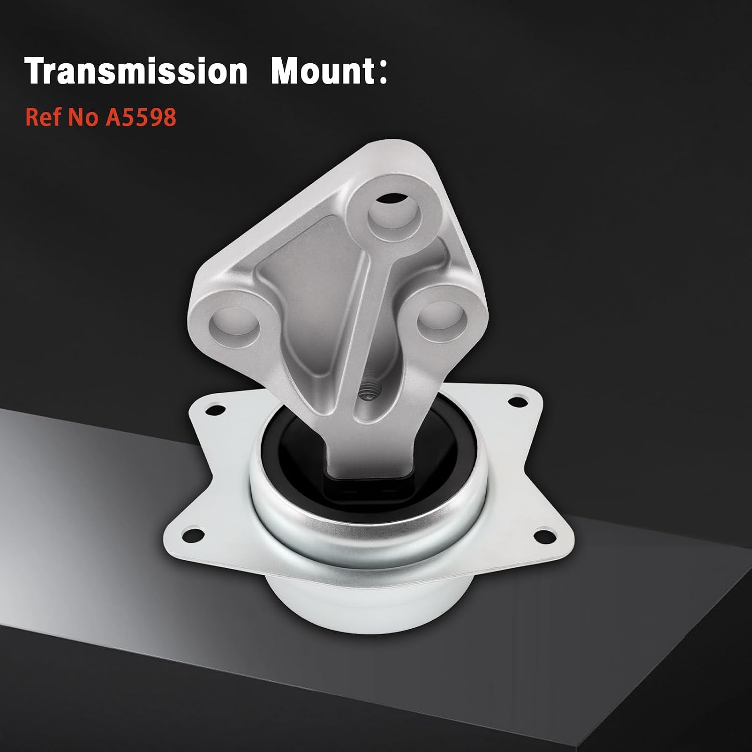Engine Motor & Trans Mount Kit Compatible with Malibu 2009-2012 2.4L Engine, 6 Speed Automatic Transmission, Replace A5598 A5398 A5504 A5503 3267 3118 3213 3212 25820085 24100456 4PCS