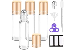 PrettyCare Essential Oil Roller Ball Bottles - An Essential Addition to Your Aromatherapy Journey