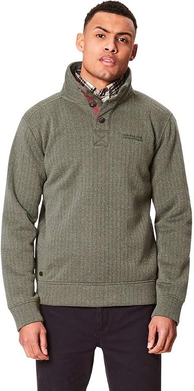 Regatta Men Lucan Button Neck Fleece 