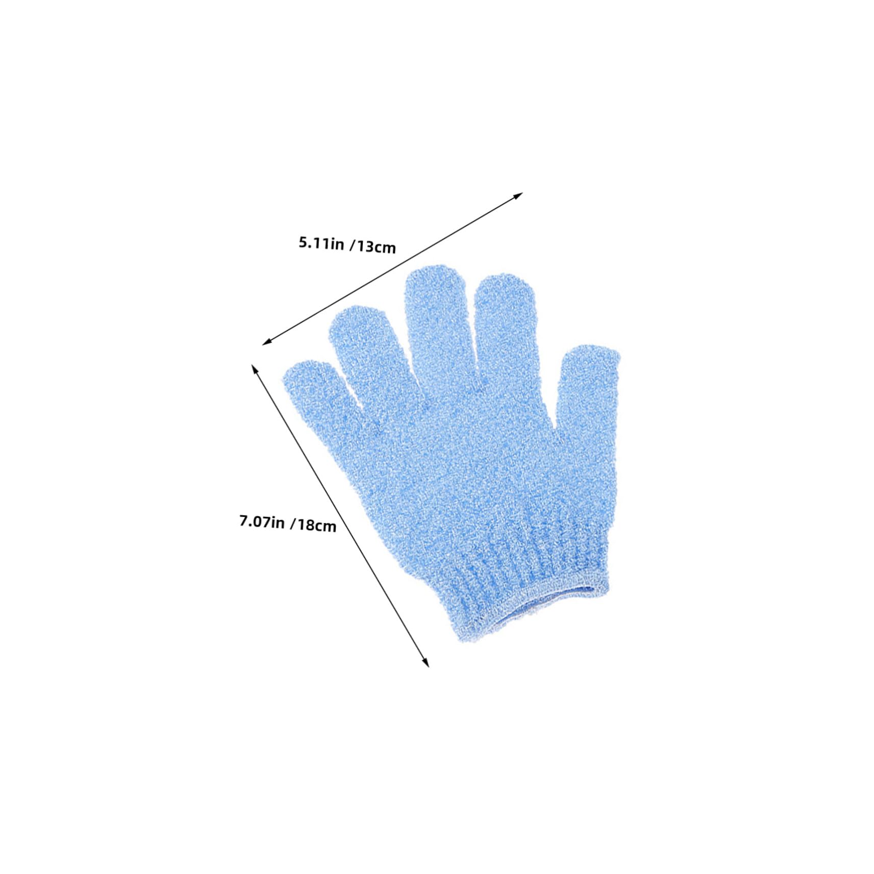 Beaupretty 16 Paia Guanti Esfolianti da Bagno in Nylon Doppia Faccia Guanto Scrub Corpo Delicato e Confortevole per Donna e Uomo Guanti da Doccia Riutilizzabili e Lavabili in Lavatrice per