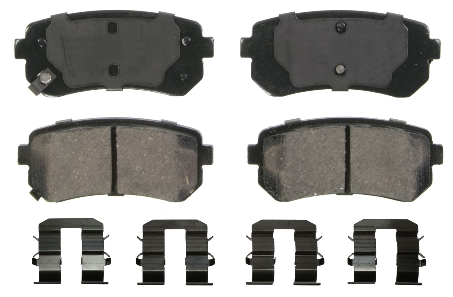 Wagner QuickStop ZD1157 Ceramic Disc Pad Set, Rear