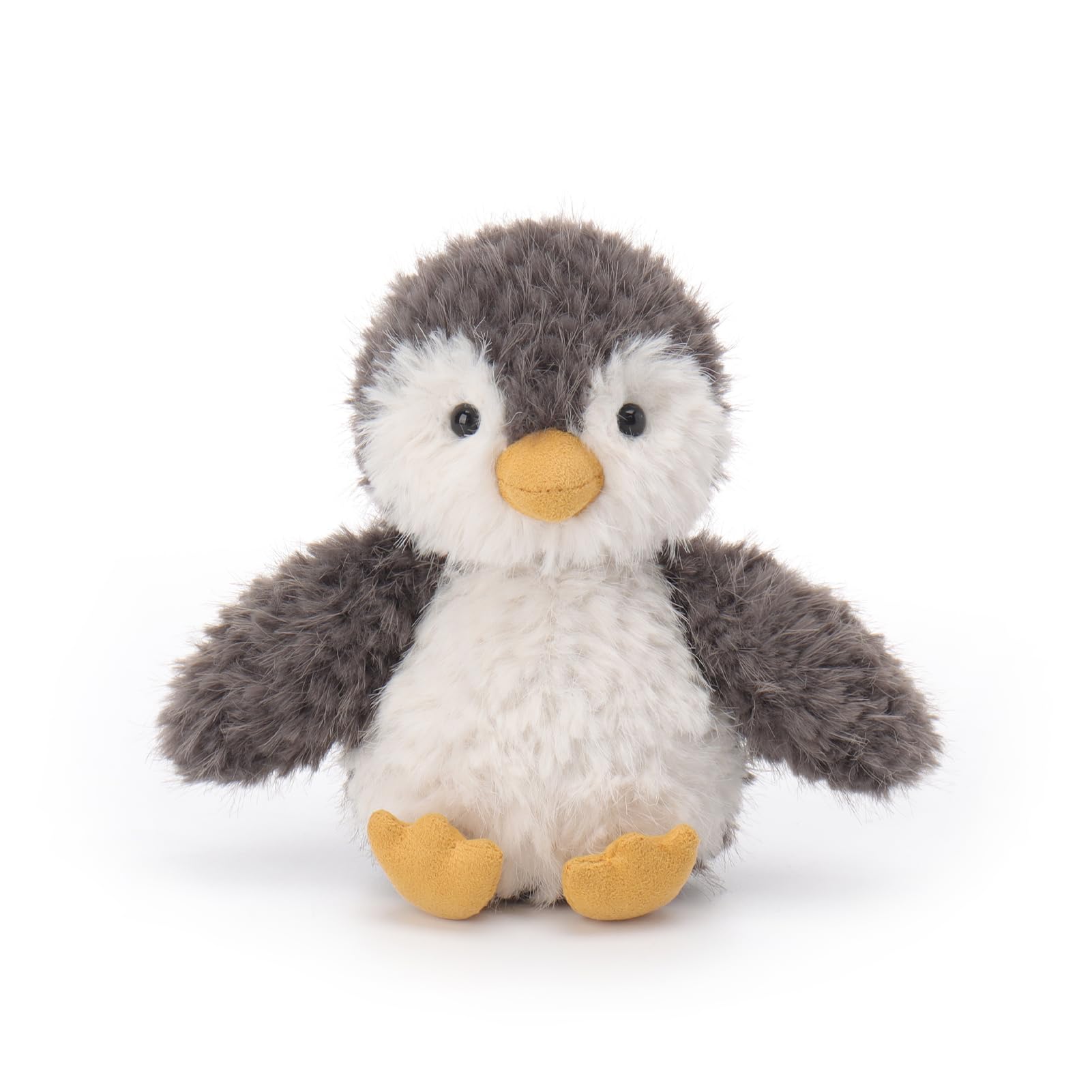 Apricot Lamb Pete Penguin Plushies Stuffed Animals for Baby Girl and Boy, Soft Cute Plush Toys for Kids, 6 Inches
