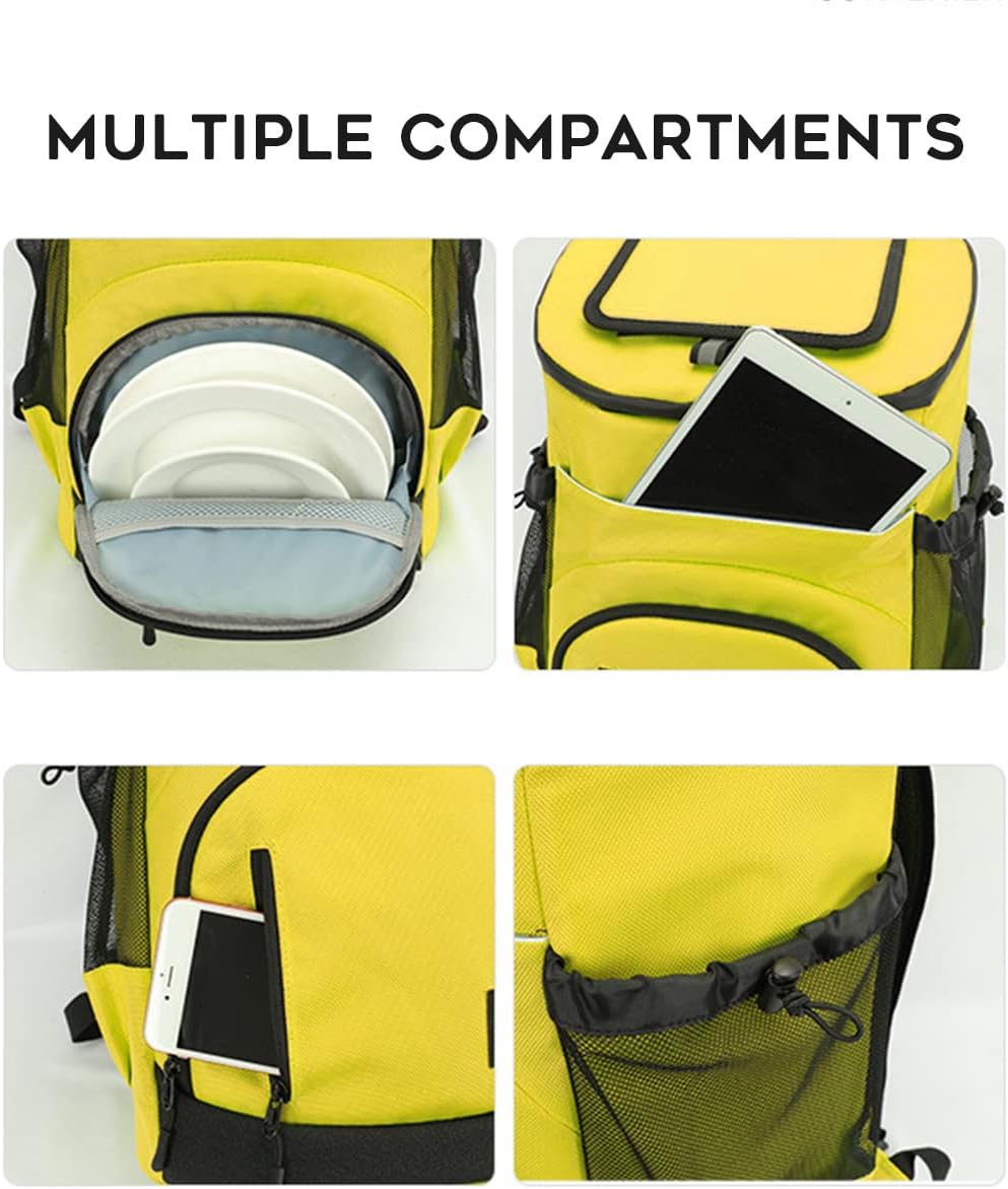 30L Cool Bag Rucksack Insulated BackpackThermal Leakproof Cooler Backpack Picnic Bag Cooler Bag