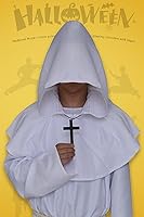 Vista 17 de Coser Park - Disfraz de monje medieval para Halloween, disfraz con capucha Negro