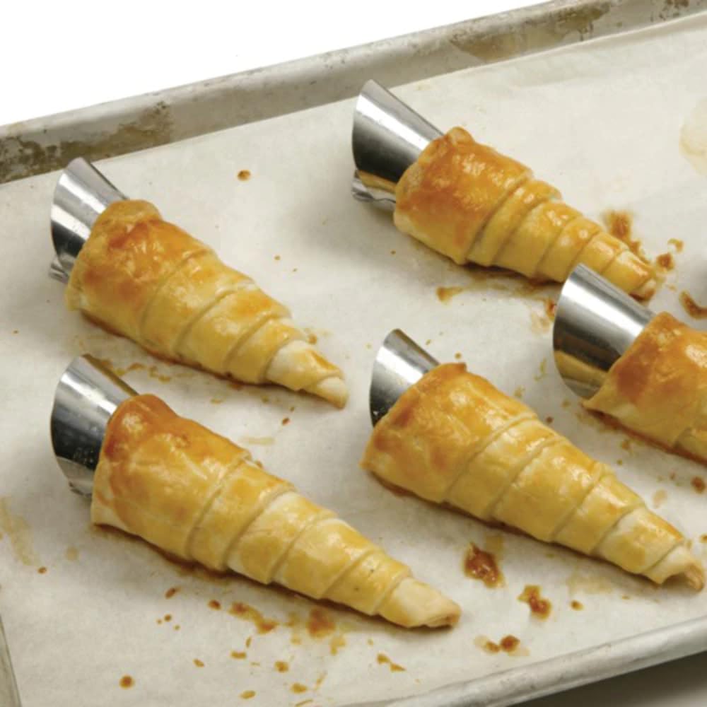Norpro Crème Corne Moules à pâtisserie Lot de 6 3661