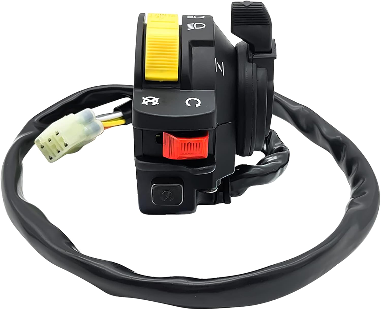 M MATI Left Handlebar Start Stop Headlight Switch for Suzuki Eiger 400 Kingquad 400 Vinson 500 Ozark 250 Quadsport 250 Quadmaster 500 Quadrunner 500 LT-A LT-F LT-Z 37400-27H00 37400-09F02