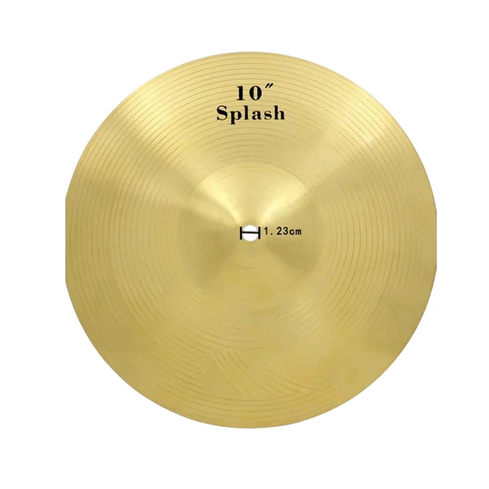 Profesjonalna Talerz Zestaw Perkusyjny Talerze 8 10 12 14 16 18 Cali Mosiądz Splash Crash Hi Hat Akcesoria Do Instrumentów Perkusyjnych(10 inch)