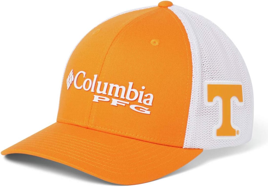 NCAA Tennessee Volunteers Men's PFG Mesh Ball Cap Small/Medium, Small/Medium, UT - Solarize