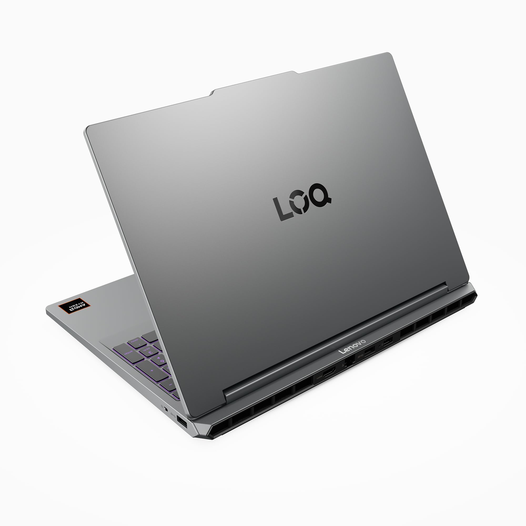 Lenovo LOQ Gaming AI Laptop | 15.3" WUXGA 165Hz Display | AMD Ryzen 7 250 | 16GB RAM | 1TB SSD | NVIDIA GeForce RTX 5060 | Windows 11 | QWERTZ | Grau | 3 Monate GamePass