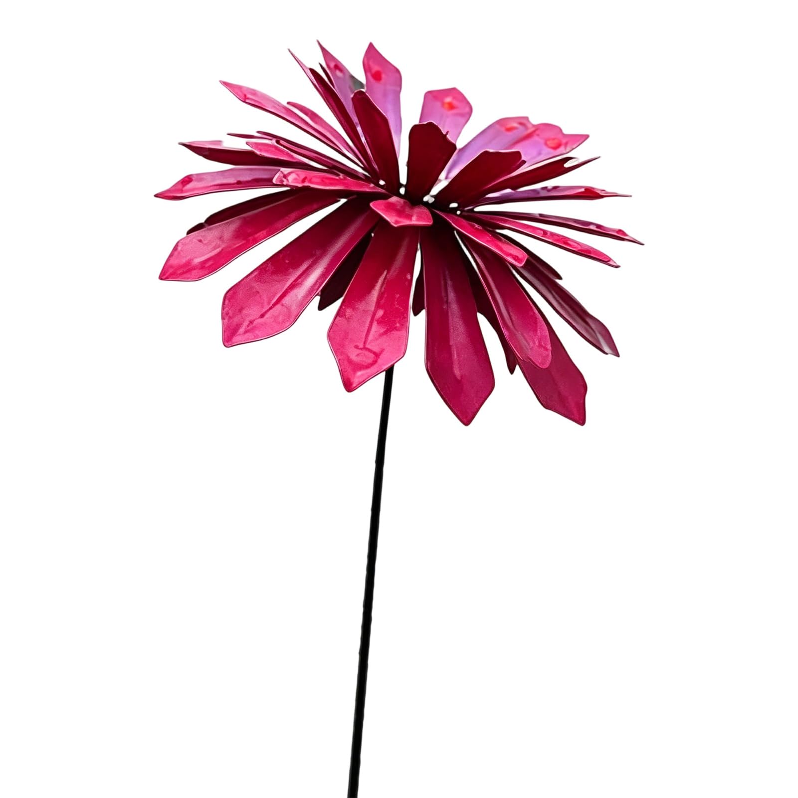 Decorative Elephant Plant Marker Unique Flower Iron Garden Stake Artistic Garden Decor Perfect for Garden Bed Rusty Stakes