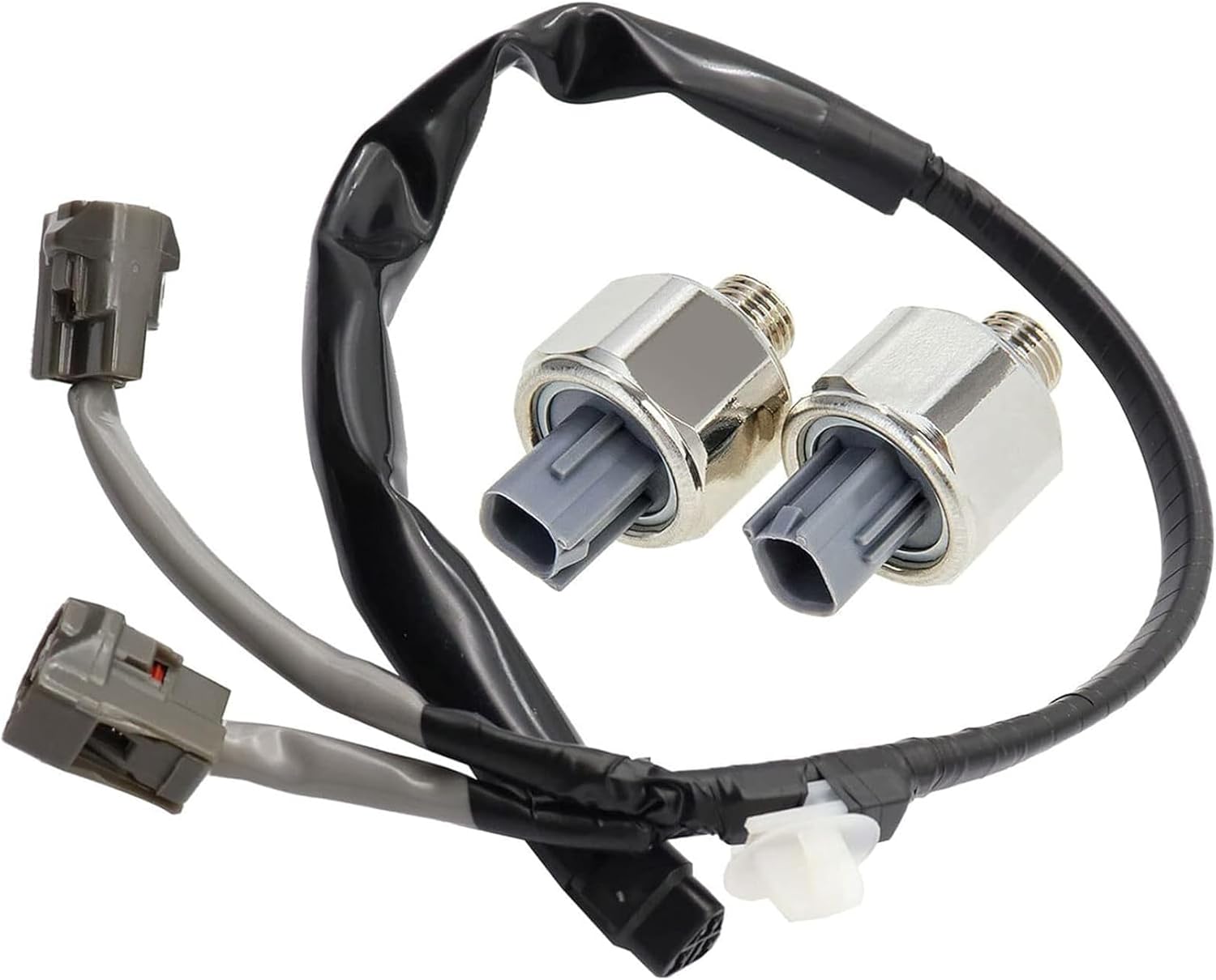 FZJDSD 2pcs Engine Knock Sensor with Harness 8221934010 Compatible with Toyota 4runner 1995-2002 T100 1995-1998 Tacoma 1995-2004 Tundra 2000 2001 2002 3.4L V6 Replace 82219-34010