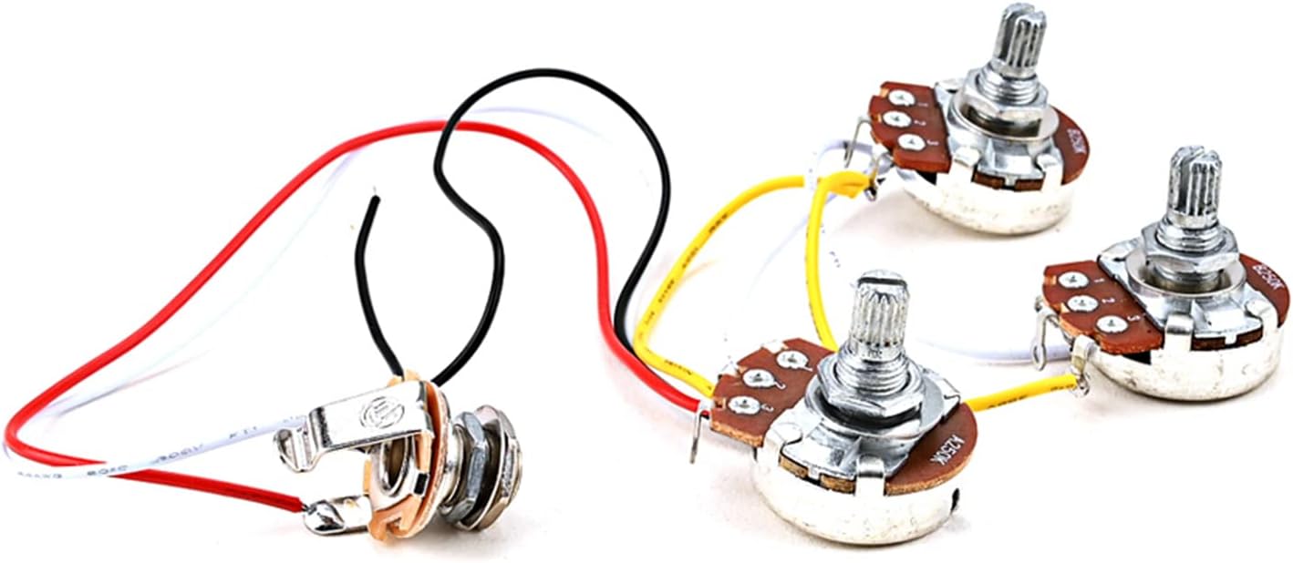 Electric Guitar Wiring Harness Kit Replacement 2 1 Tone