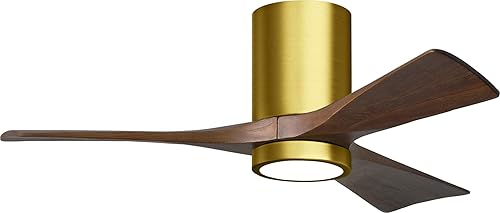 Miniatura 29 de Matthews IR3HLK-TB-WA-60 Irene - Ventilador de techo para interiores y exteriores con ubicación húmeda de 60 pulgadas con luz LED y control remoto y