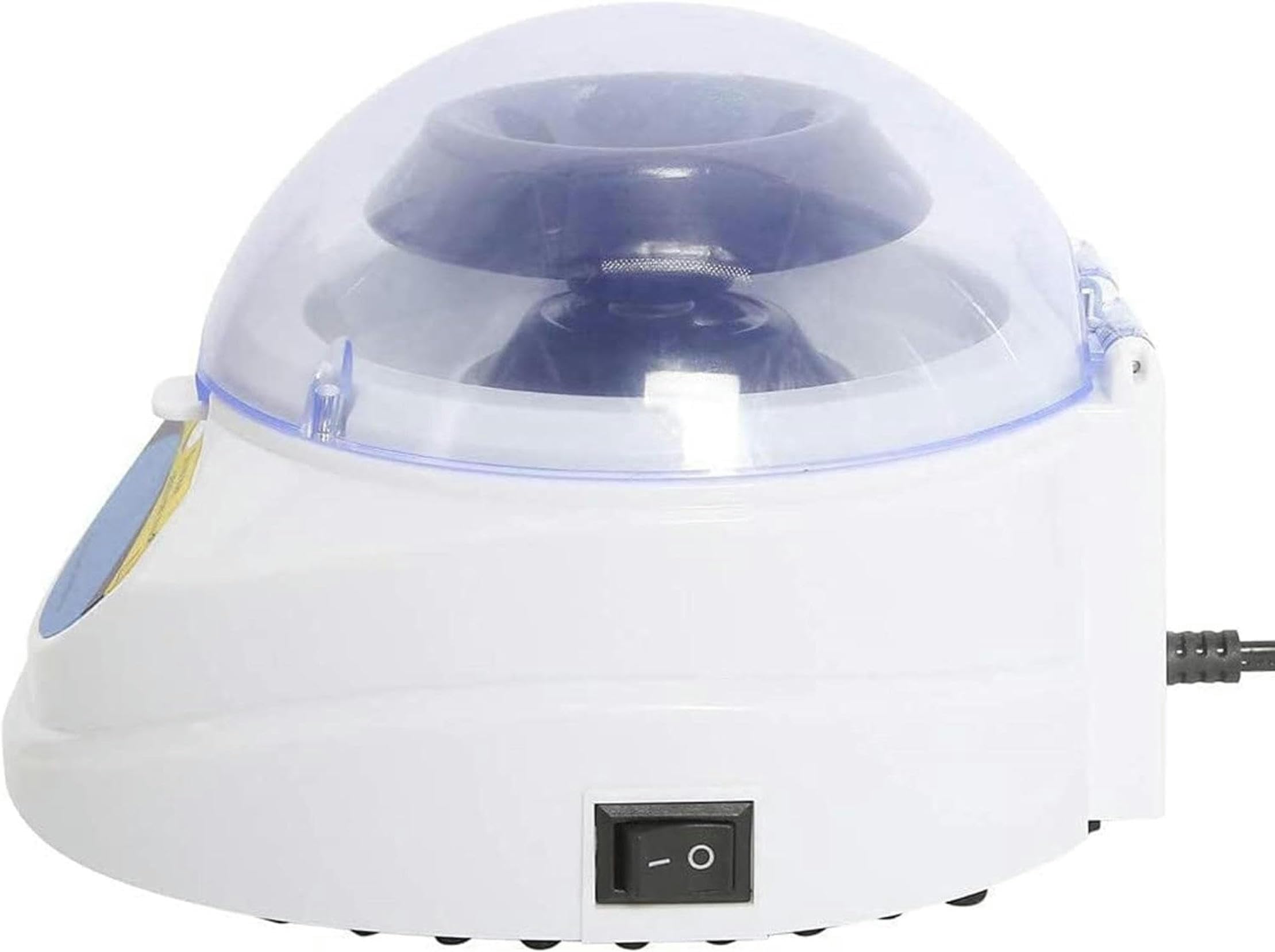 Mini máquina centrífuga Centrífuga de laboratorio clínico de mesa de 4000 RPM con tapa Incluye rotor de 8 posiciones para microtubos de 0,2 ml, 0,5 ml, 1,5 ml y 2,0 ml para biología, química medicinal