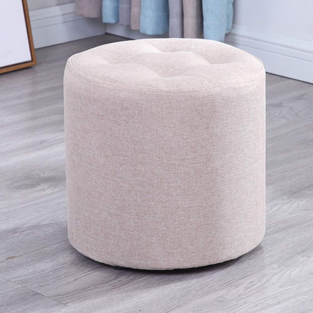 Tabouret banc en bois pour le changement de chaussures de salon