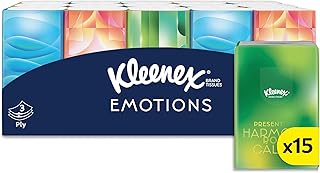 Kleenex Emotions White Facial Tissues