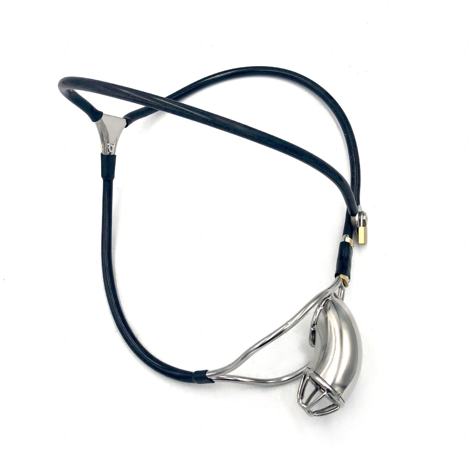 Ceinture De Chasteté Homme Metal Pour Acier Cage À Pénis Avec Serrure Chastity Belt Men Métal Plate Urètre Pink Male Man Sissy Cceintures Ceintures Inversée,#1-60-90cm