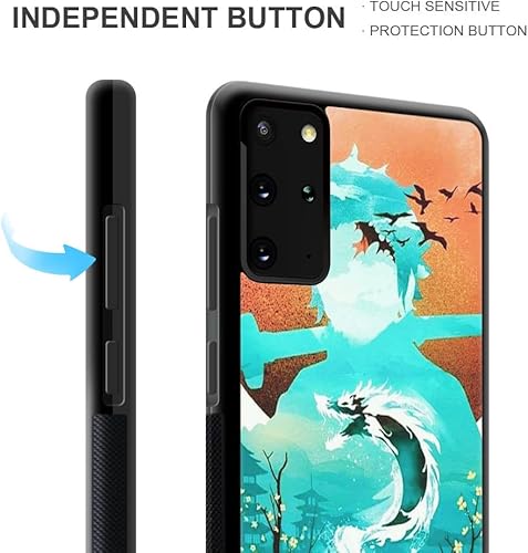 Miniatura 3 de CARLOCA Funda compatible con Samsung Galaxy S20 FE, personajes de películas de anime 571, diseño de patrón a prueba de golpes, plexiglás resistente