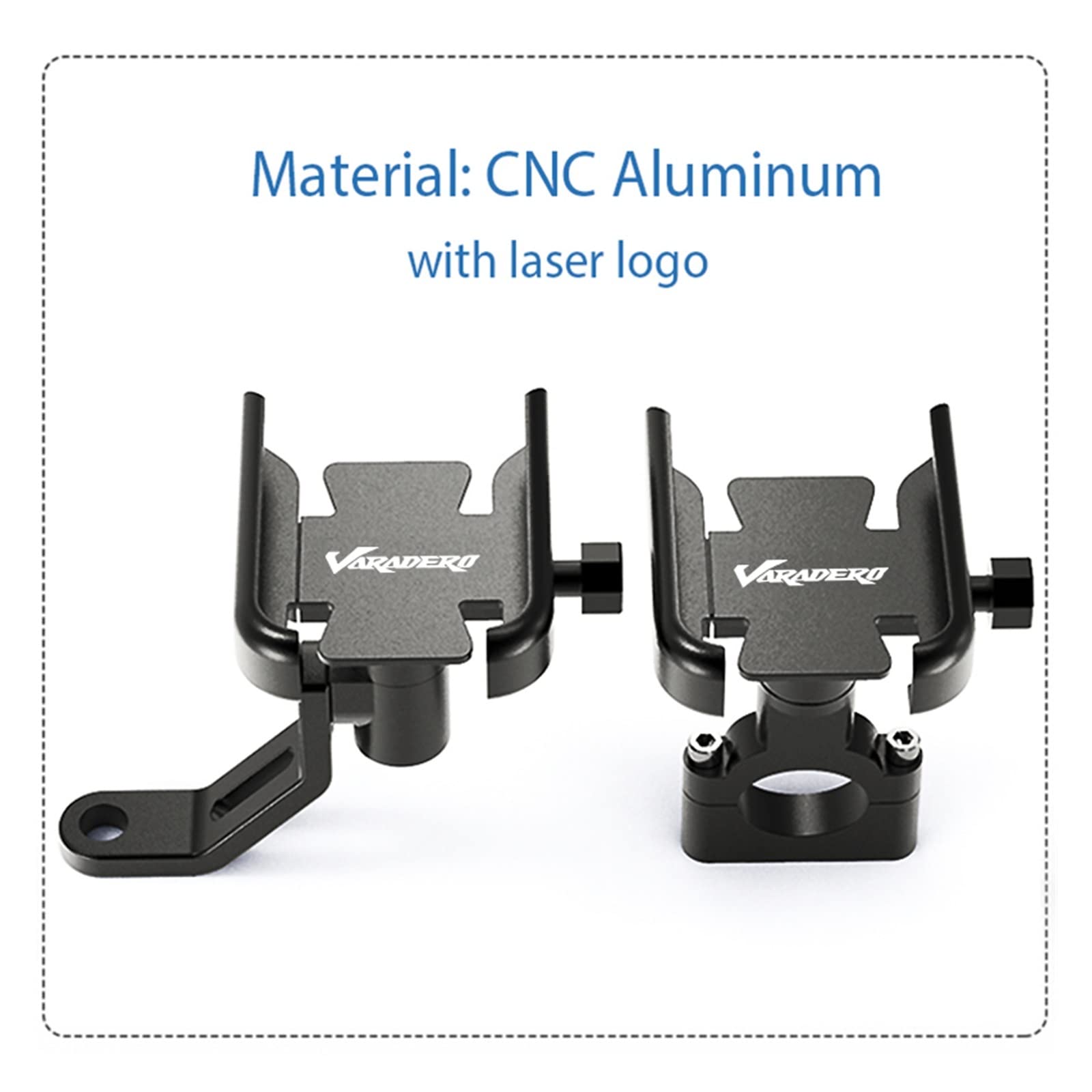 Pour Honda Varadero XL 1000 Varadero 1000 125 Varadero ABS Moto Rétroviseurs Latéraux Réglables Rétroviseur Universel (Color