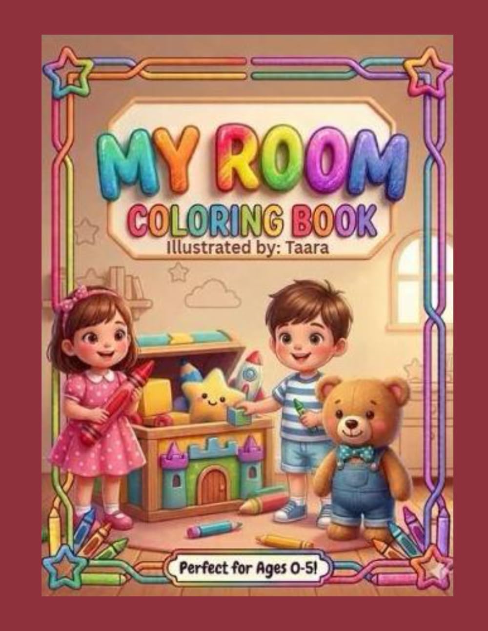 My room coloring book