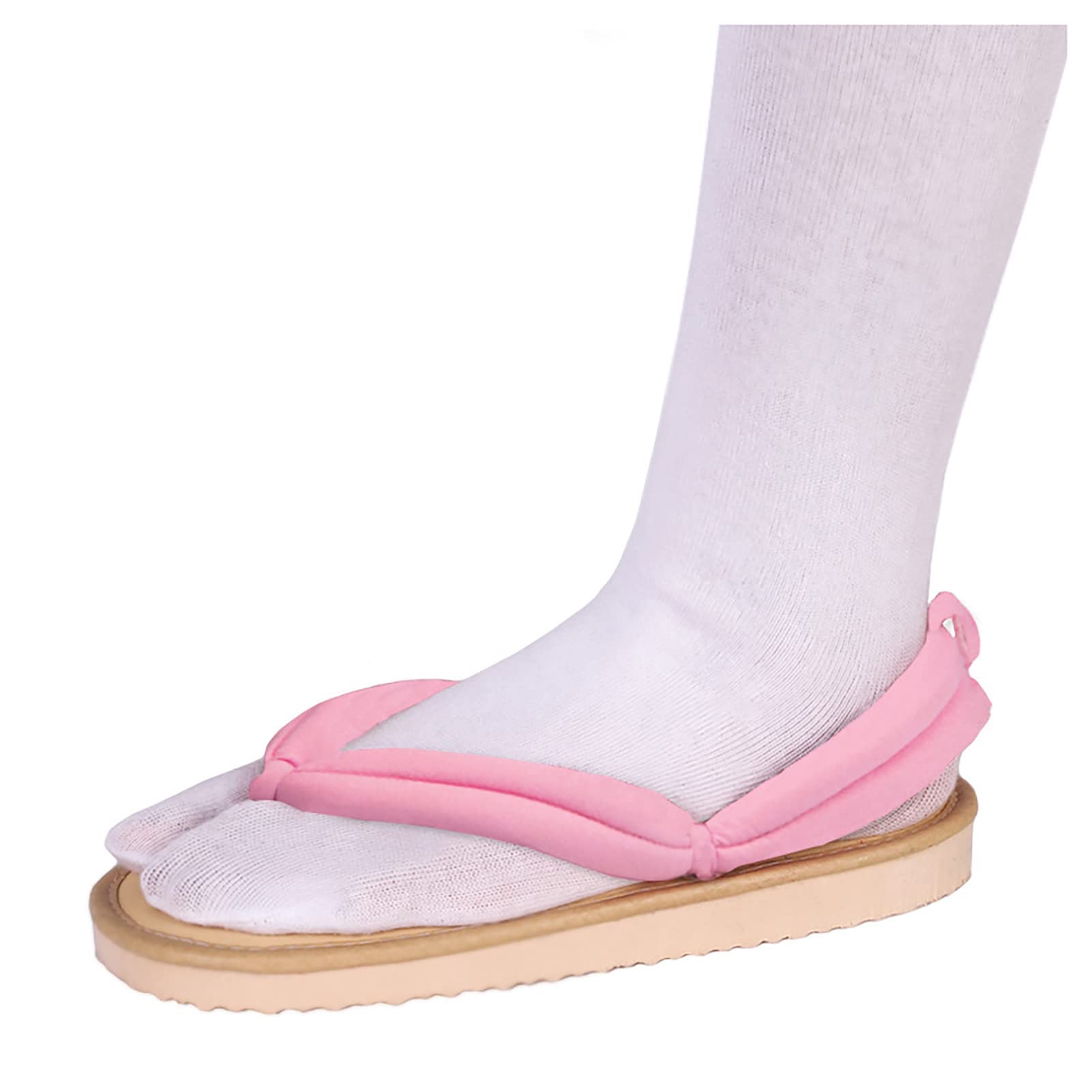 IamaCos Demon Slayer Clogs Tanjirou Nezuko Zenitsu Geta Slippers Platform Flip Flops Anime Cosplay Sandals Shoes with Tabi Socks
