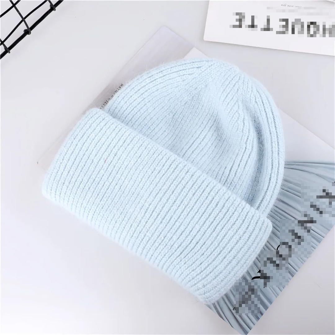 Wvapzxx Cappello Invernale Per Donna Berretti Lavorati A Maglia In Cashmere Cappelli Spessi E Caldi In Lana Per Ragazze