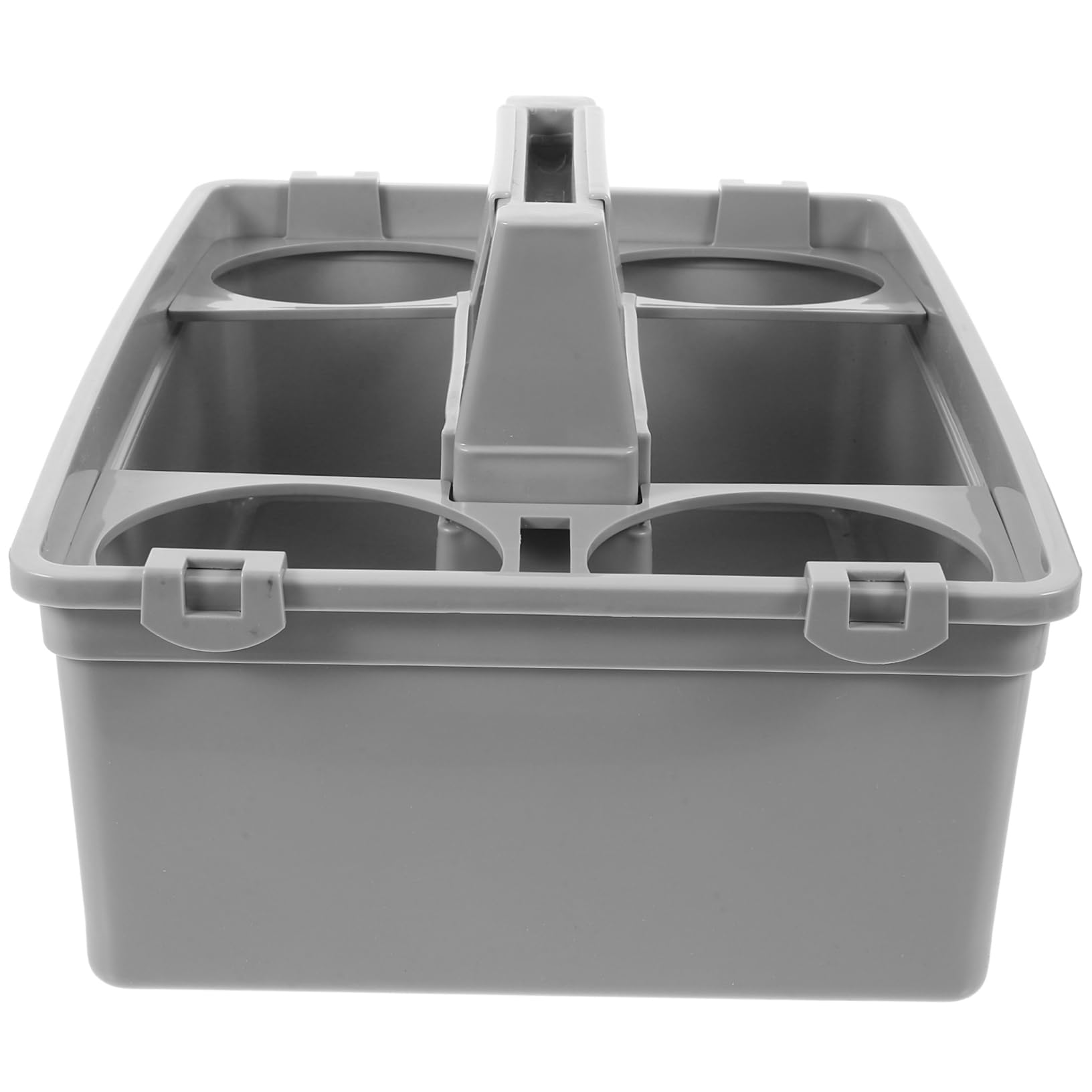 PRETYZOOM Cesta para Organización Ergonómica Compartimentos Separados Limpieza de Plástico Asa y Transporte Cómodo Hogar o Hotel