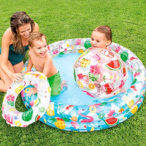 Intex, Piscina inflável estrelas, 150 litros + acessórios