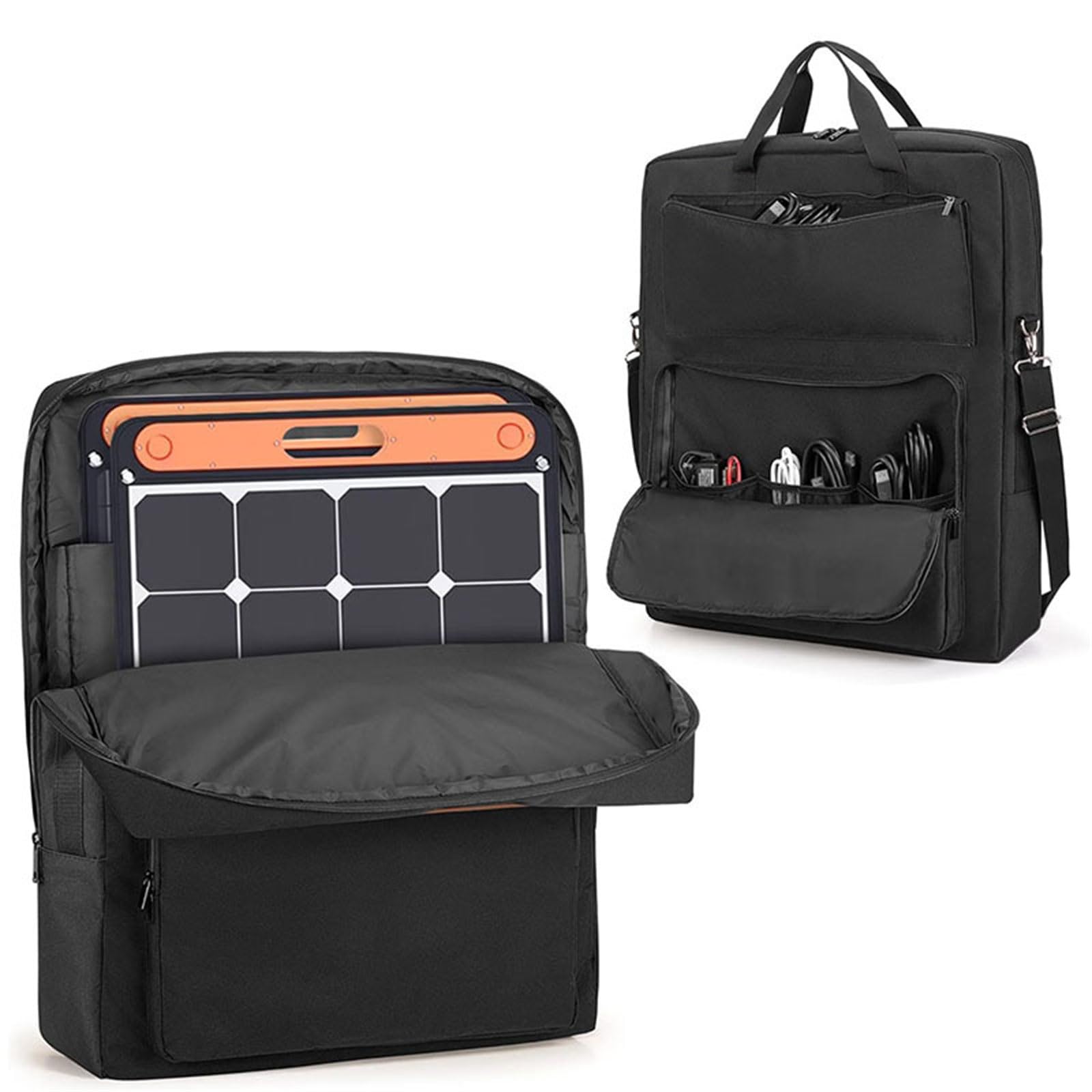 Ankers Solix PS100 PS200 - Borsa in tela robusta, portatile, per pannelli solari