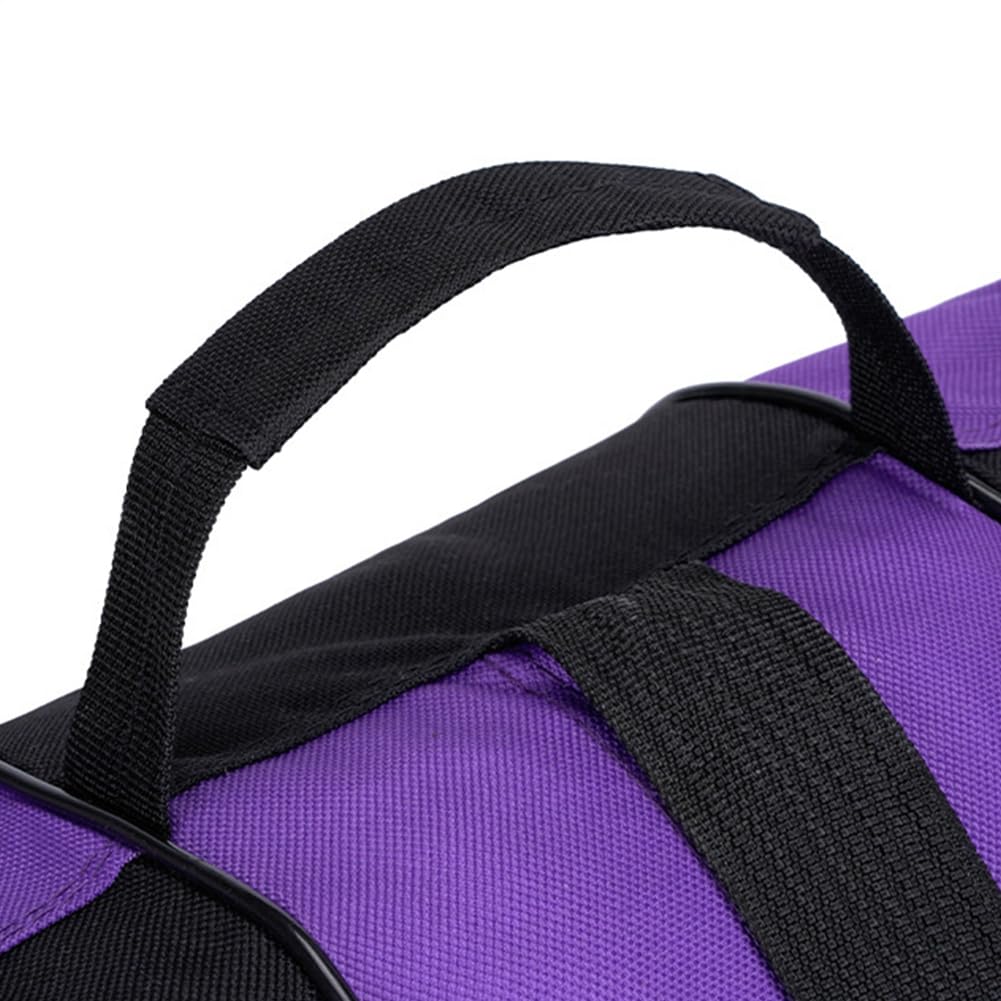 Borsa per pattini a rotelle, scarponi da sci e neve, multiscomparto, per pattinaggio sul ghiaccio, a tracolla, per uomo e donna