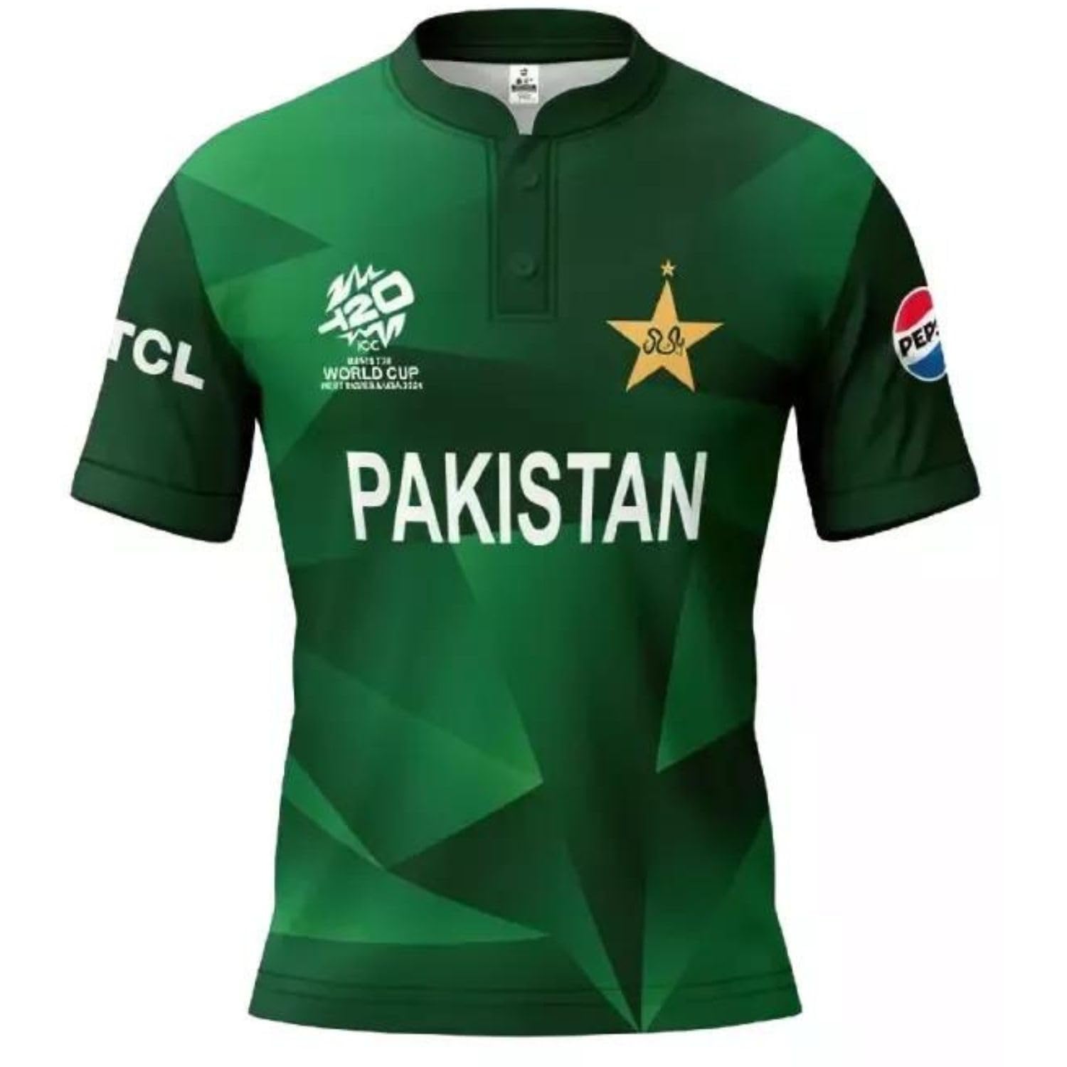 MAXX Pro Boxing Gear New Pakistan Cricket T-Shirt 2024 World Cup T20 World Cup Shirt Adults (UK, Alpha, M, Regular, Regular, Pakistan Cricket T-Shirt)
