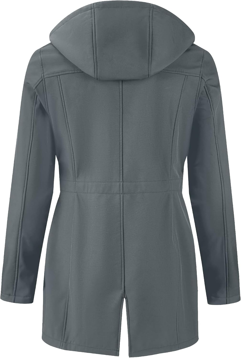 iCreek Women's Waterproof Windproof Insulated Softshell Jacket Thick Fleece Lining Ideal for Fall Winter