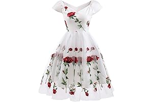 Audrey Hepburn 1950s Vintage Swing Dress