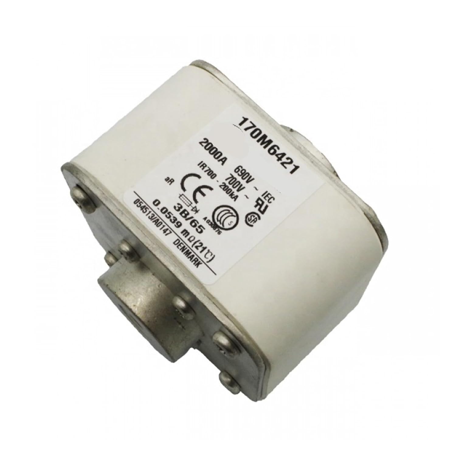 High Voltage Power Fuse Fuses 2000A 550V 170M6421 Ceramic Thermal Fuse