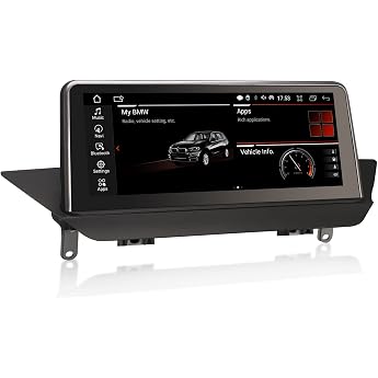 Erisin 10.25 Inch Android 14 8-Core 4GB RAM + 64GB ROM Car Radio GPS Navigation for BMW X1 E84 2009-2015 CIC Supports CarPlay IPS Touch Screen iDrive OEM Radio Bluetooth DAB+ Android Car WiFi TPMS Can-Bus